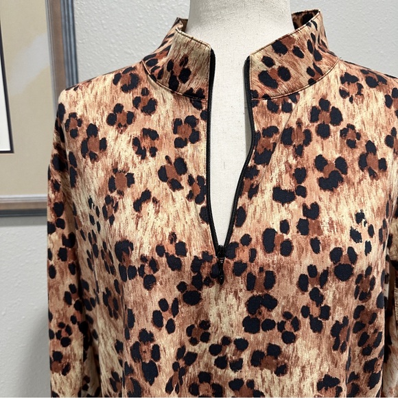 UIBKUL print, long sleeve mock neck, top size XXL - Picture 3 of 6